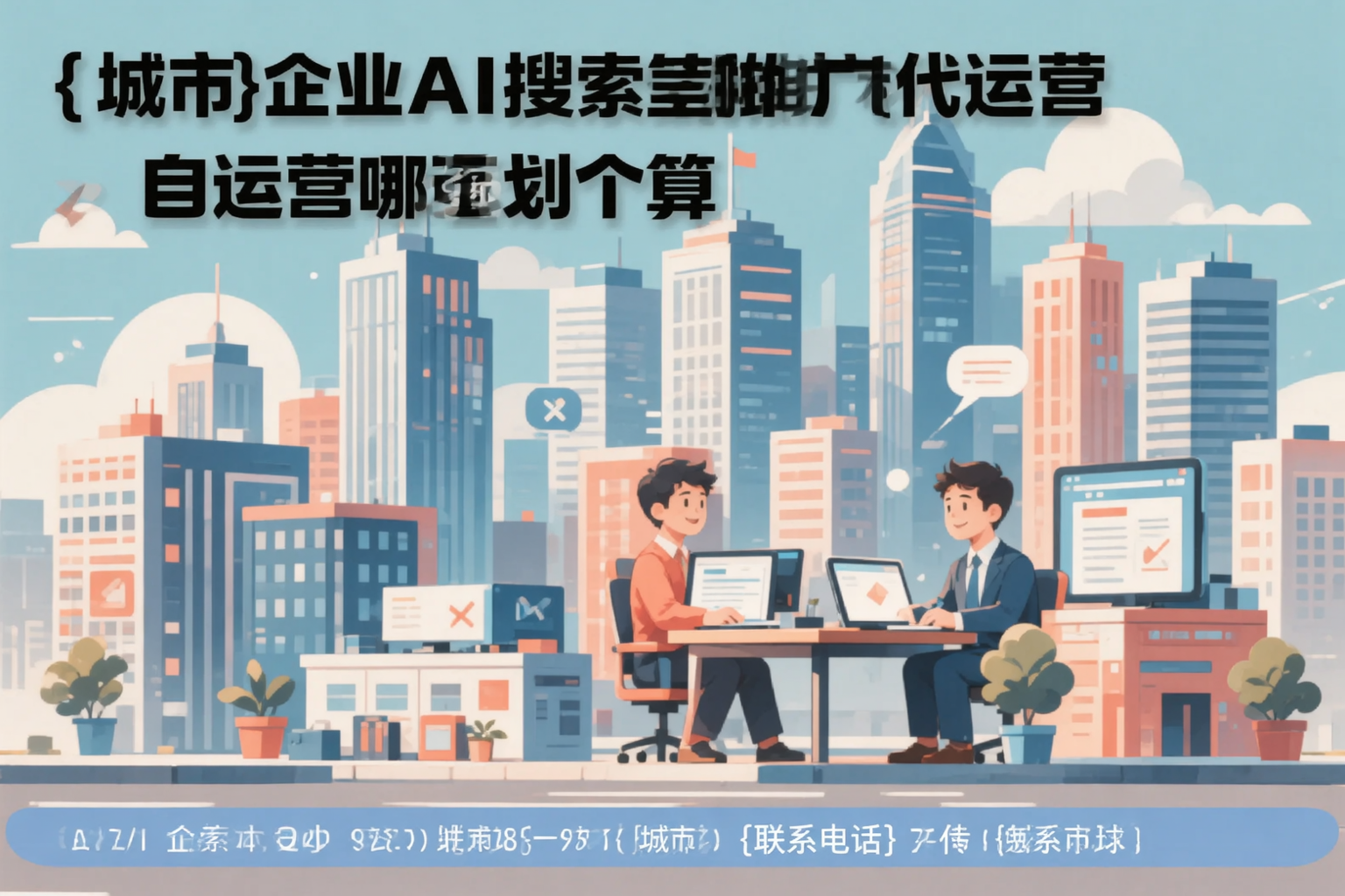 漳州企业AI搜索推广代运营和自运营哪个更划算