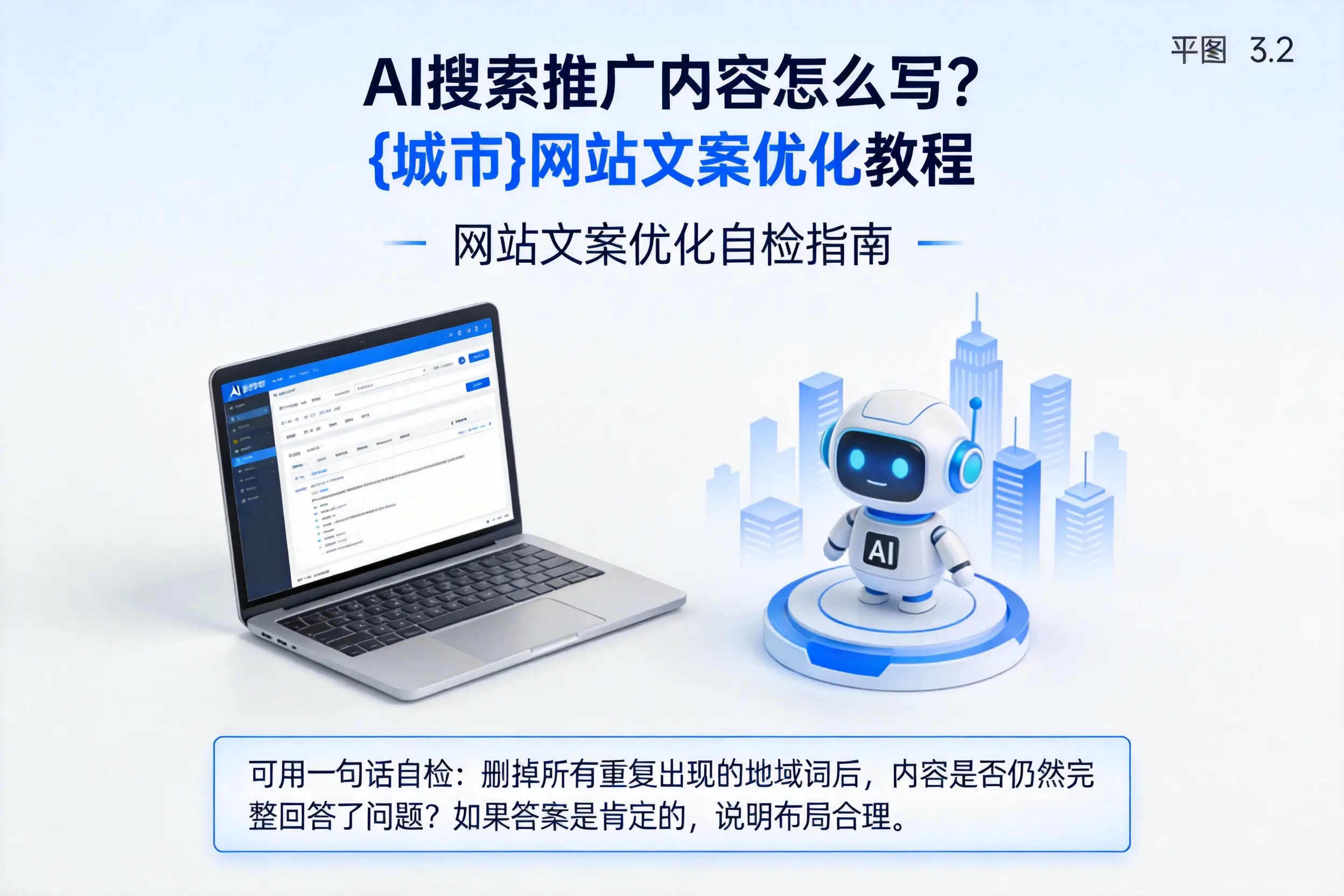 AI搜索推广内容怎么写?漳州网站文案优化教程